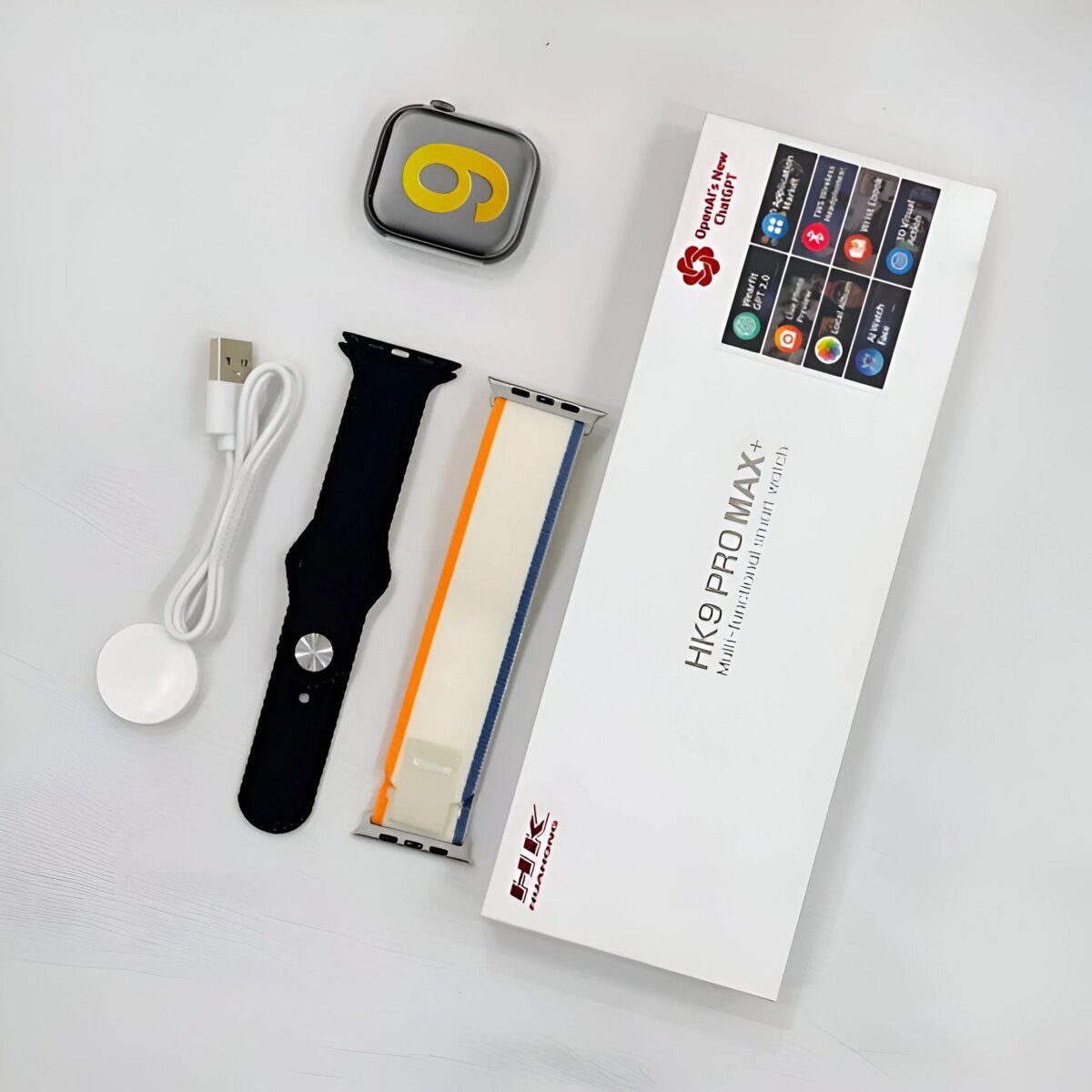 HK9 Pro Max Smartwatch with AMOLED Display Cheap Rate - Image 3