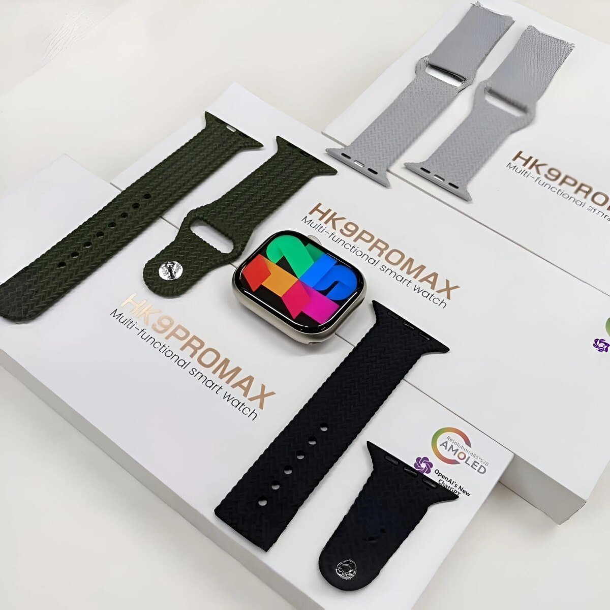 HK9 Pro Max Smartwatch with AMOLED Display Cheap Rate - Image 5