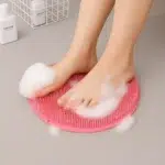 Easy-to-Clean Silicone Foot Scrubber