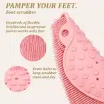 Silicone Scrubber with Drain Holes for Fast Drying